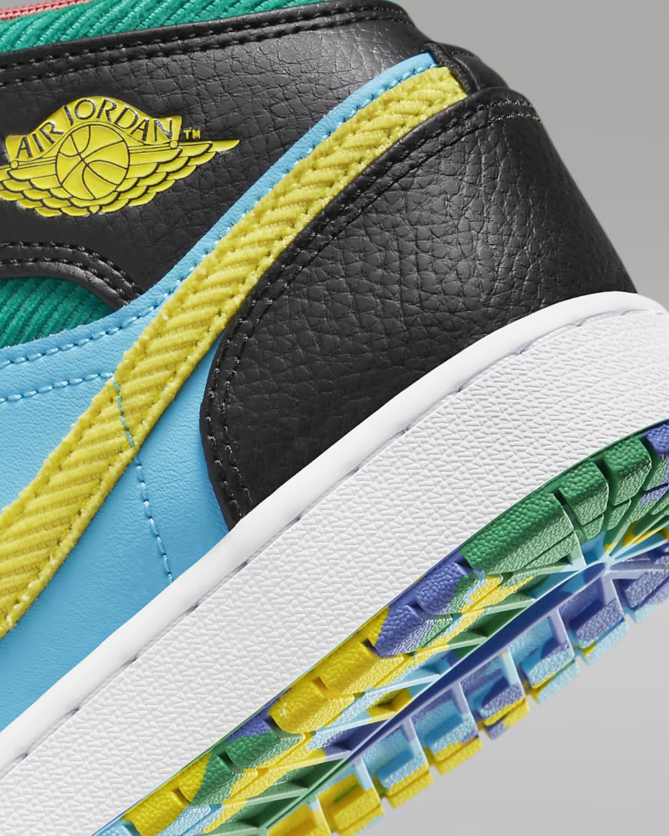 Green and yellow air jordans shop